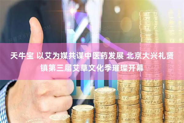 天牛宝 以艾为媒共谋中医药发展 北京大兴礼贤镇第三届艾草文化季璀璨开幕