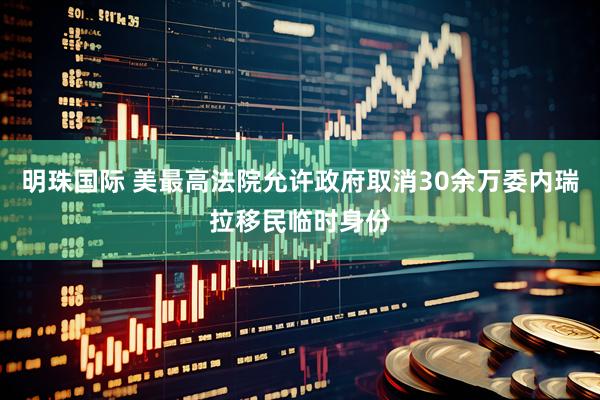 明珠国际 美最高法院允许政府取消30余万委内瑞拉移民临时身份
