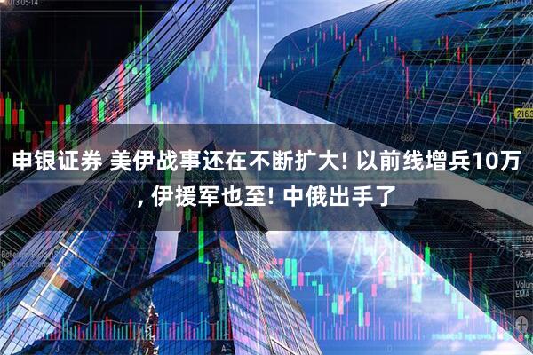 申银证券 美伊战事还在不断扩大! 以前线增兵10万, 伊援军也至! 中俄出手了